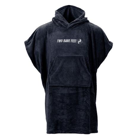 Two Bare Feet Kids Towelling Changing Robe - Black £17.99